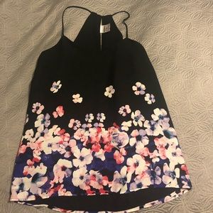 Express floral tank top